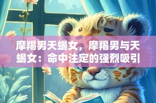 摩羯男天蝎女，摩羯男与天蝎女：命中注定的强烈吸引力？