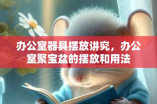 办公室器具摆放讲究，办公室聚宝盆的摆放和用法
