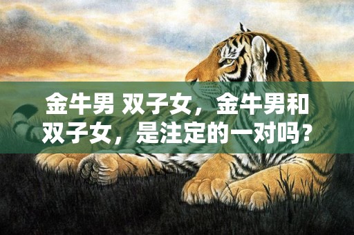 金牛男 双子女，金牛男和双子女，是注定的一对吗？