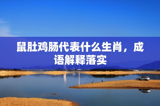 鼠肚鸡肠代表什么生肖，成语解释落实
