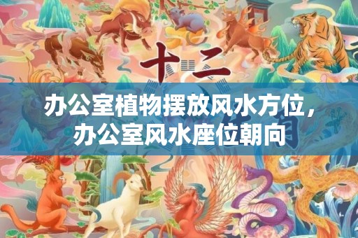 办公室植物摆放风水方位，办公室风水座位朝向