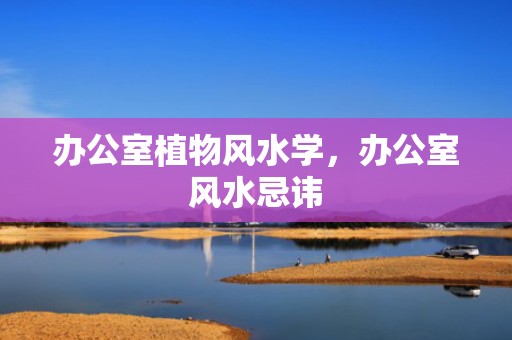 办公室植物风水学，办公室风水忌讳